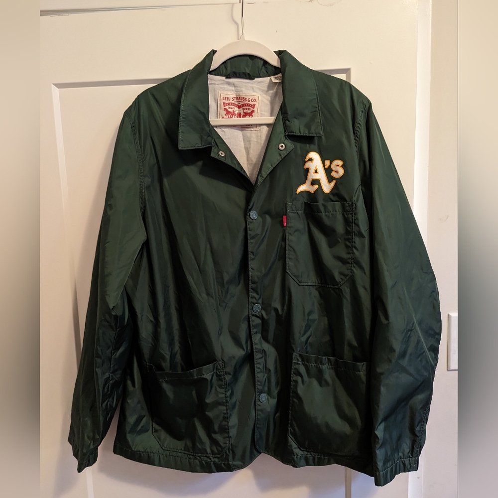 Levi's Oakland A's Windbreaker